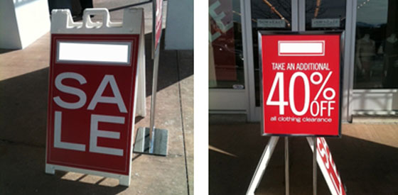 Sale Sign Sale Sign