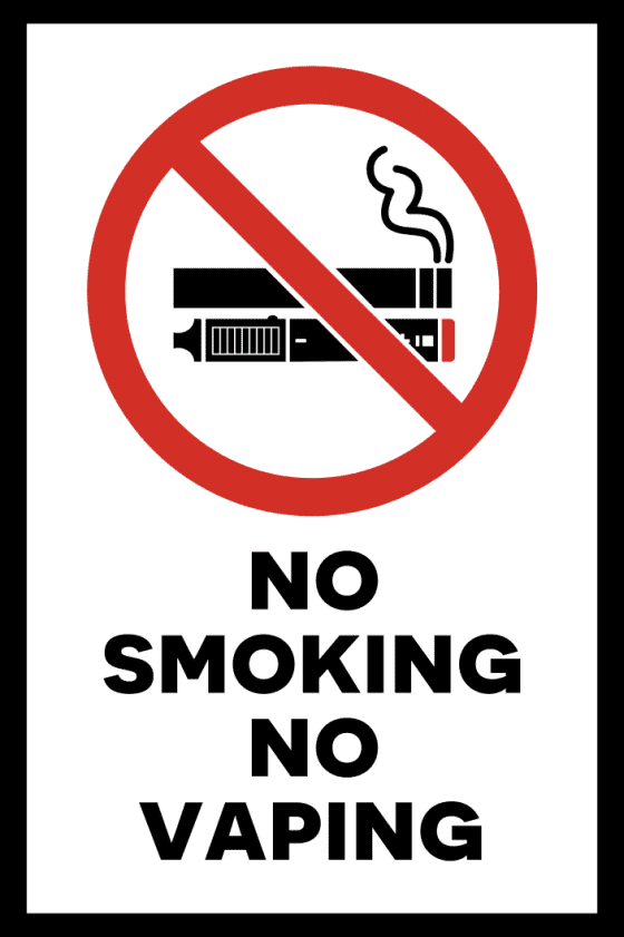 no vaping template 5