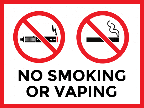 no vaping template 7