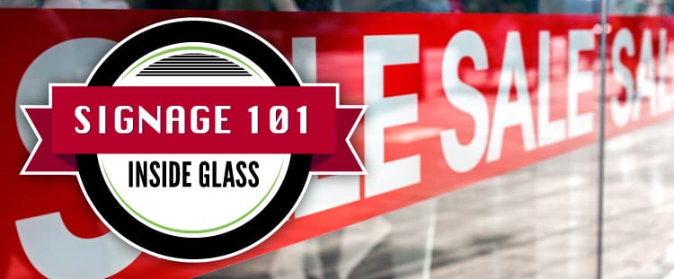 Signage 101 – Inside Glass Decals