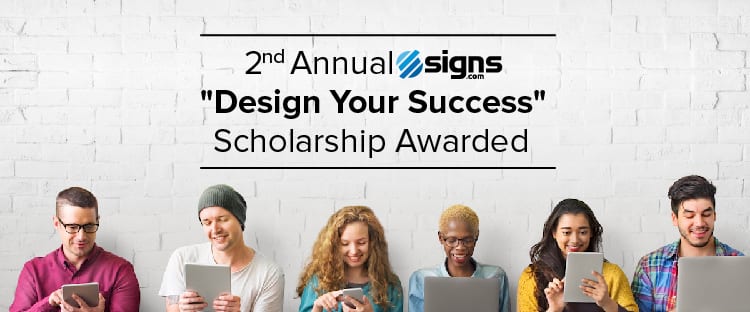2nd Annual “Design Your Success” Scholarship Awarded