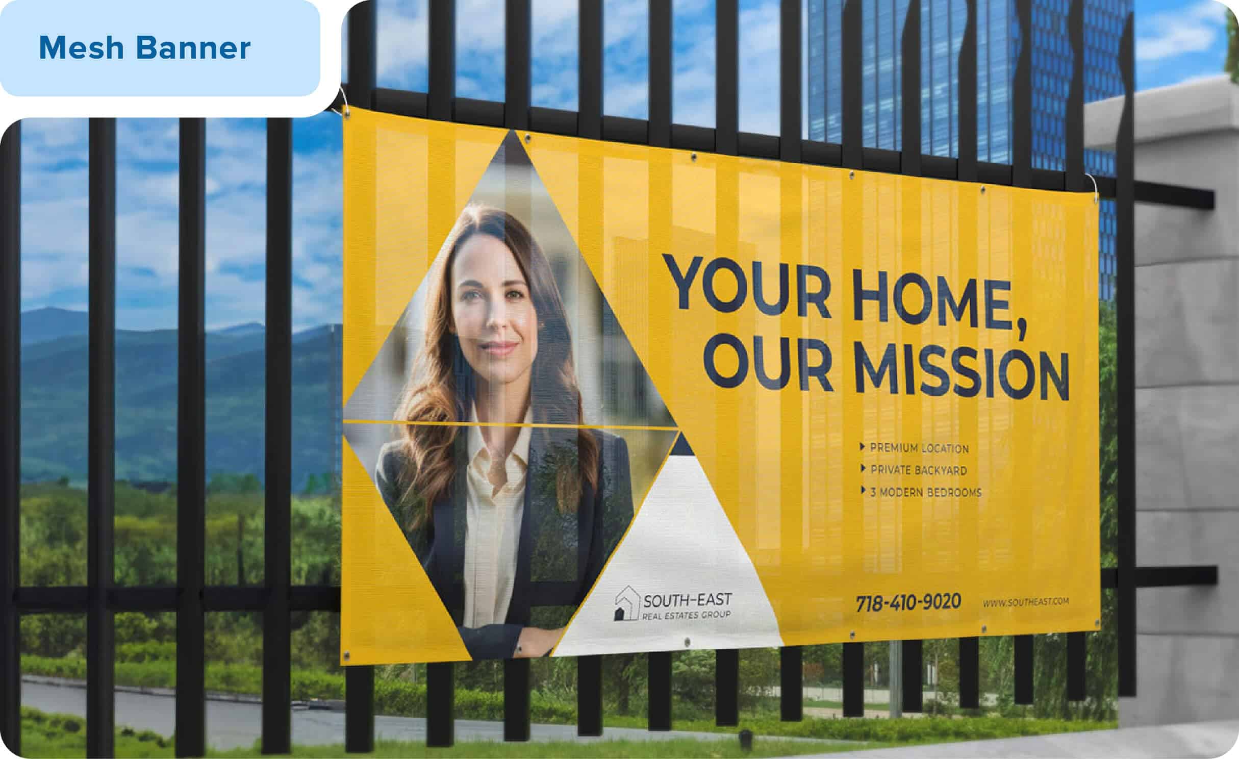 Mesh Banners