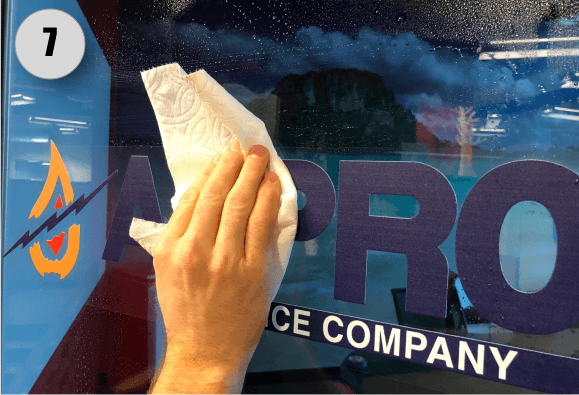 Wet decal instal - step 7