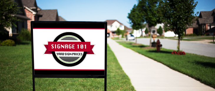 Signage 101: How Much Do Yard Signs Cost?