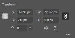 Finding Image Dimensions Using Illustrator (Step 4)