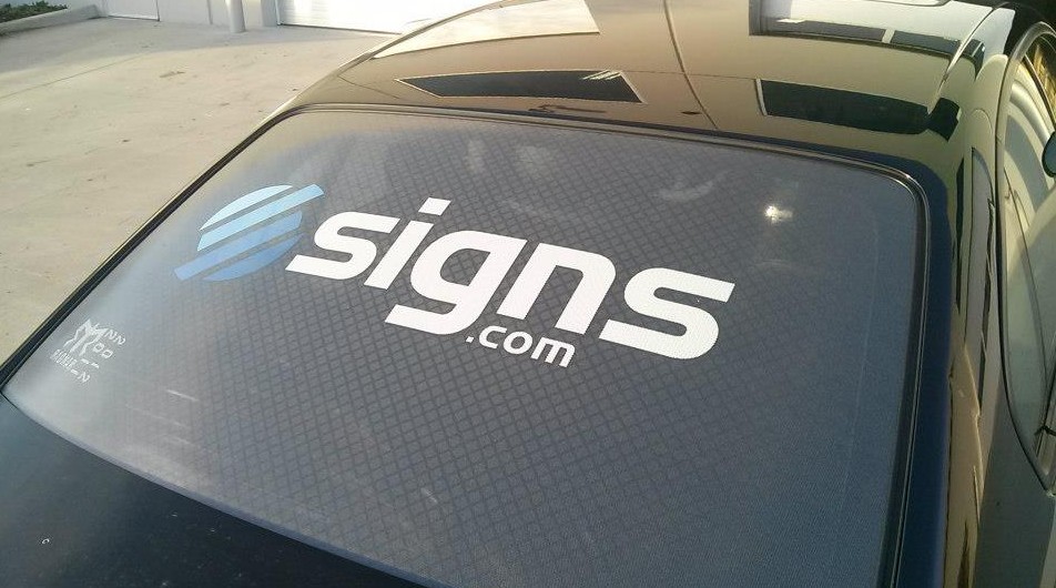 How-To: Installing a Perforated Car Window Decal