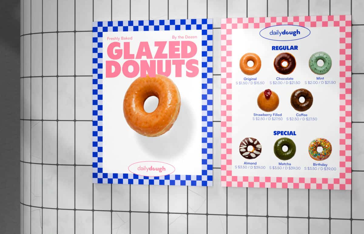 Wall-Mounted Menu Boards