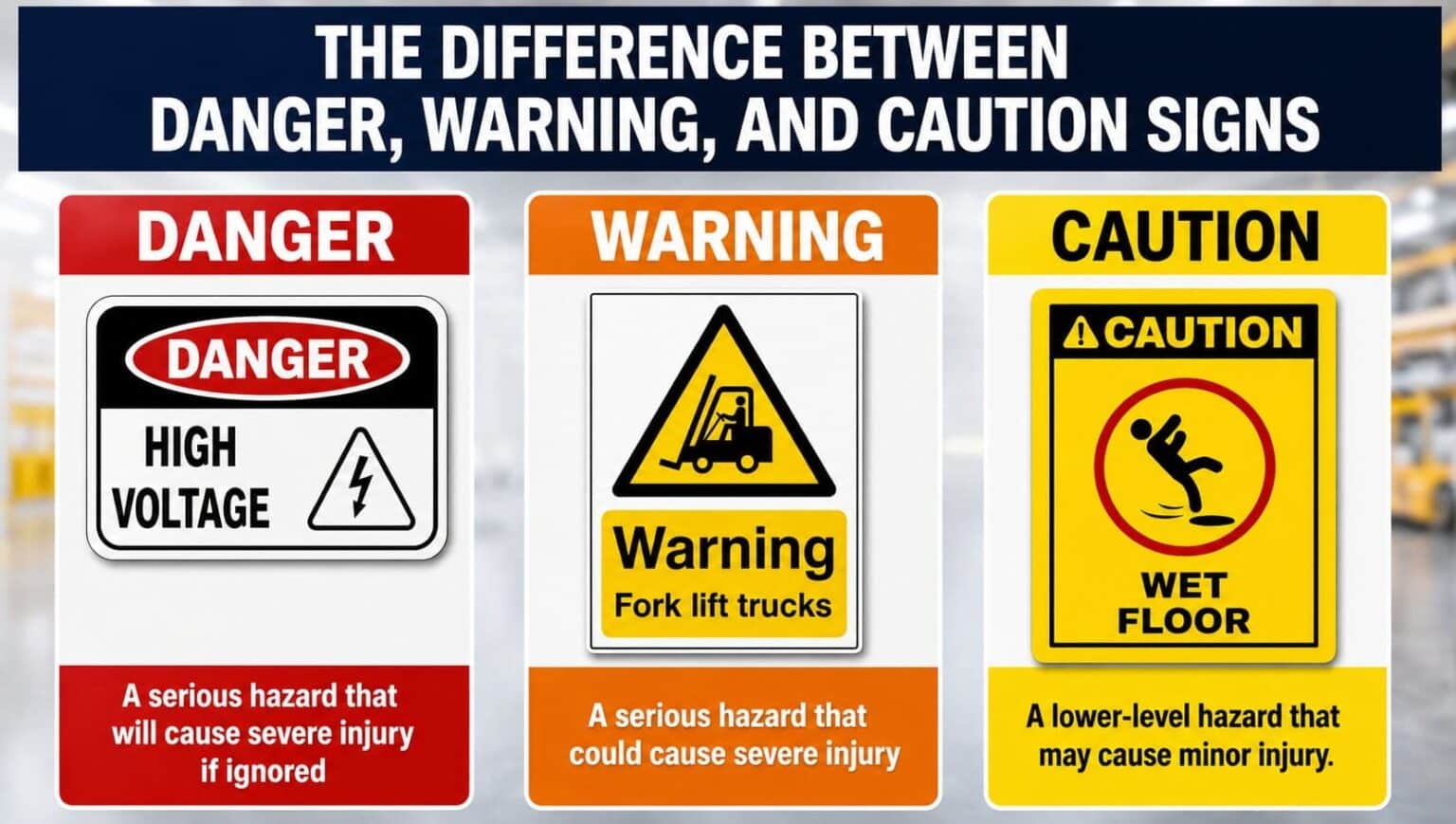 The Difference Between Danger Signs, Warning Signs, and Caution Signs ...